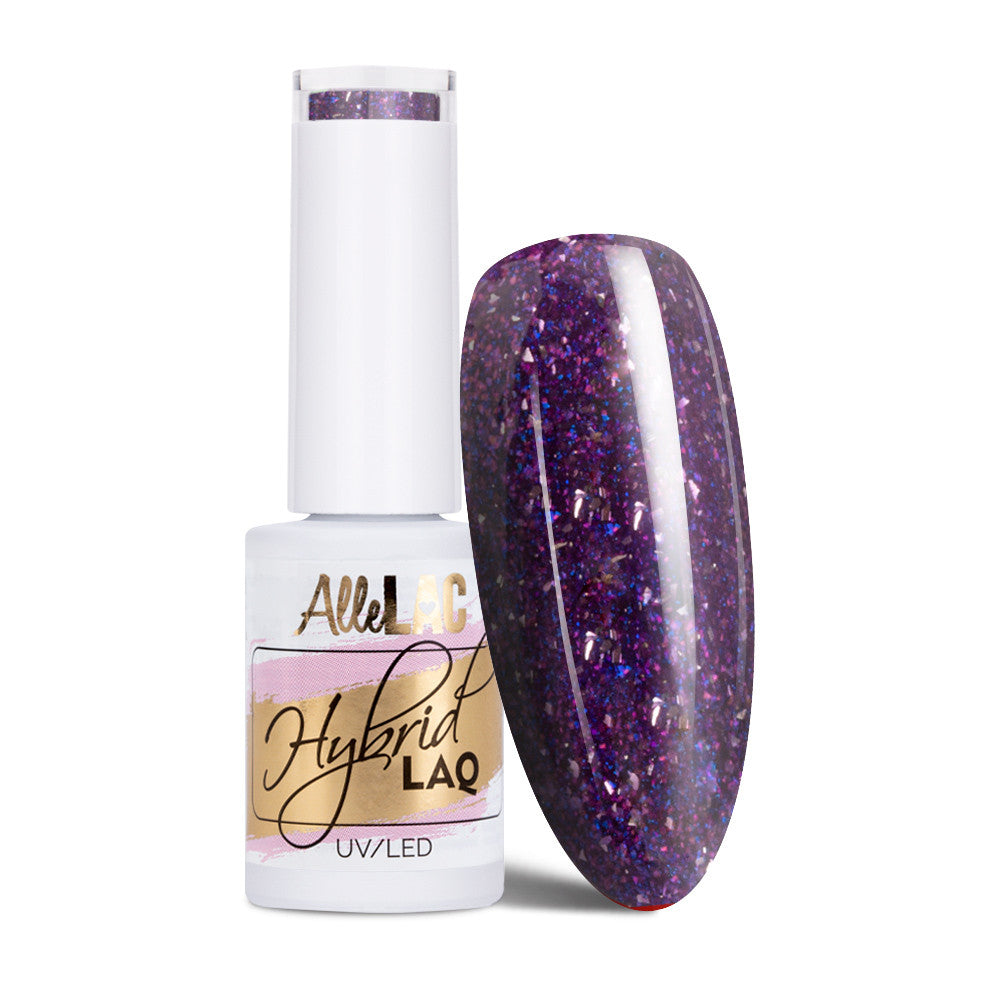 Gellak 159 Sparkling Purple - glitter paars - TPO vrij - Easy Nails