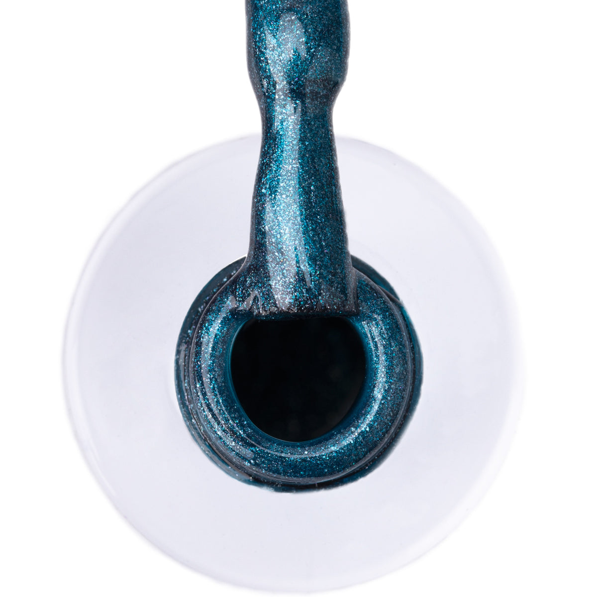 Gellak_Nr.045. Midnight Metallic Teal Easy Nails
