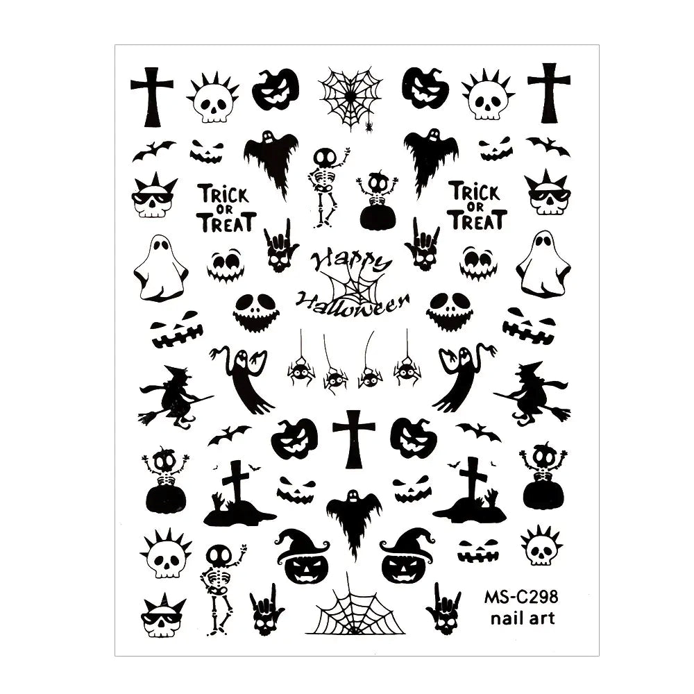 Nagelsticker Halloween MS-C298