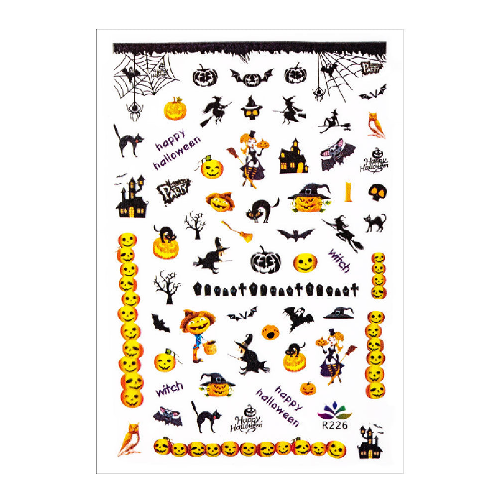 Nagelsticker Halloween R226