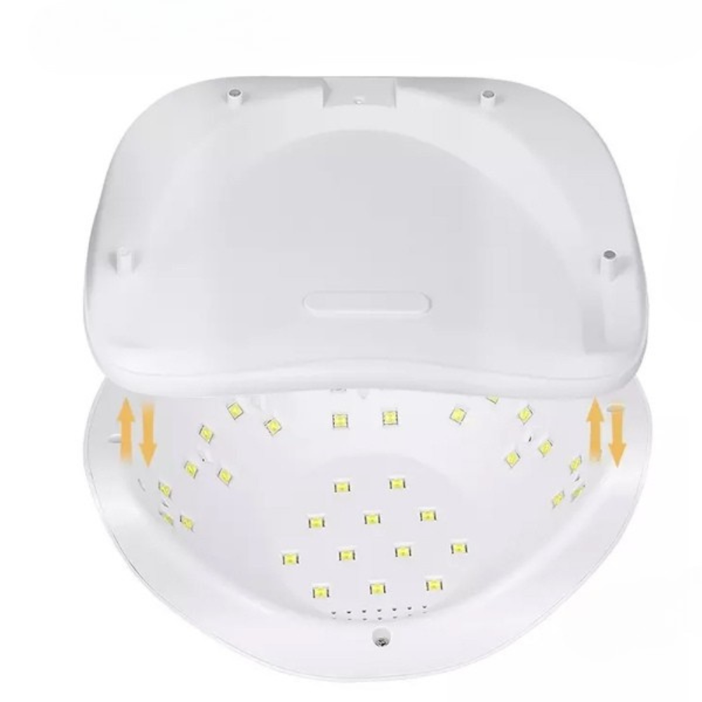 LED/UV Nagellamp.54watt white Easy Nails