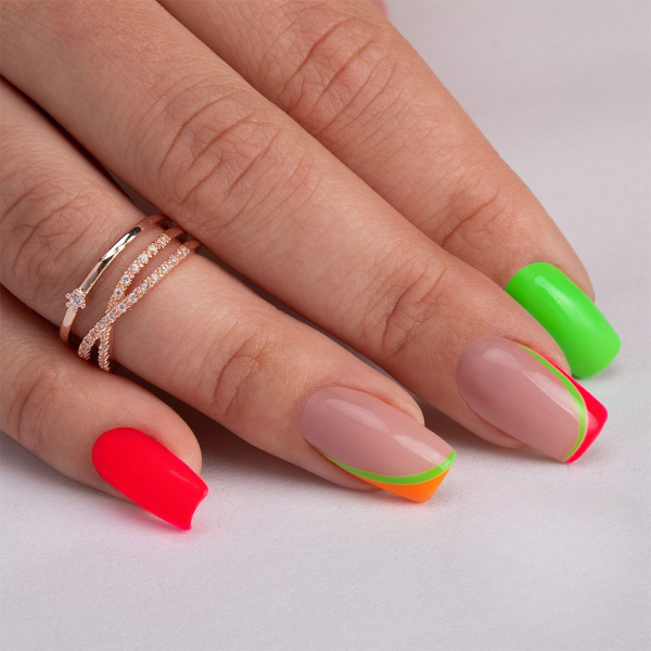 Ombre Colour Gel  - Strawberry Neon