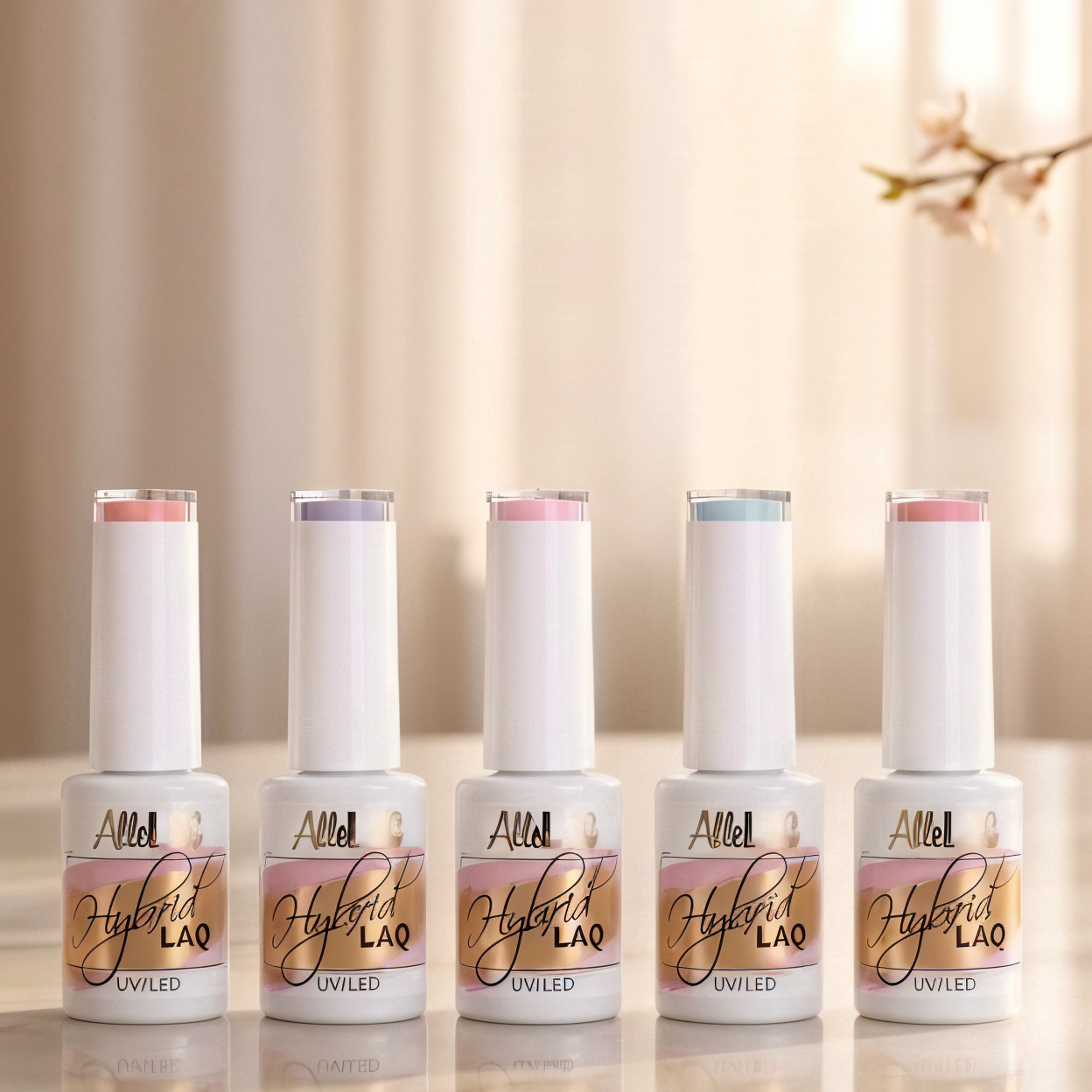 Gellak Set Pastel – 4+1 Gratis