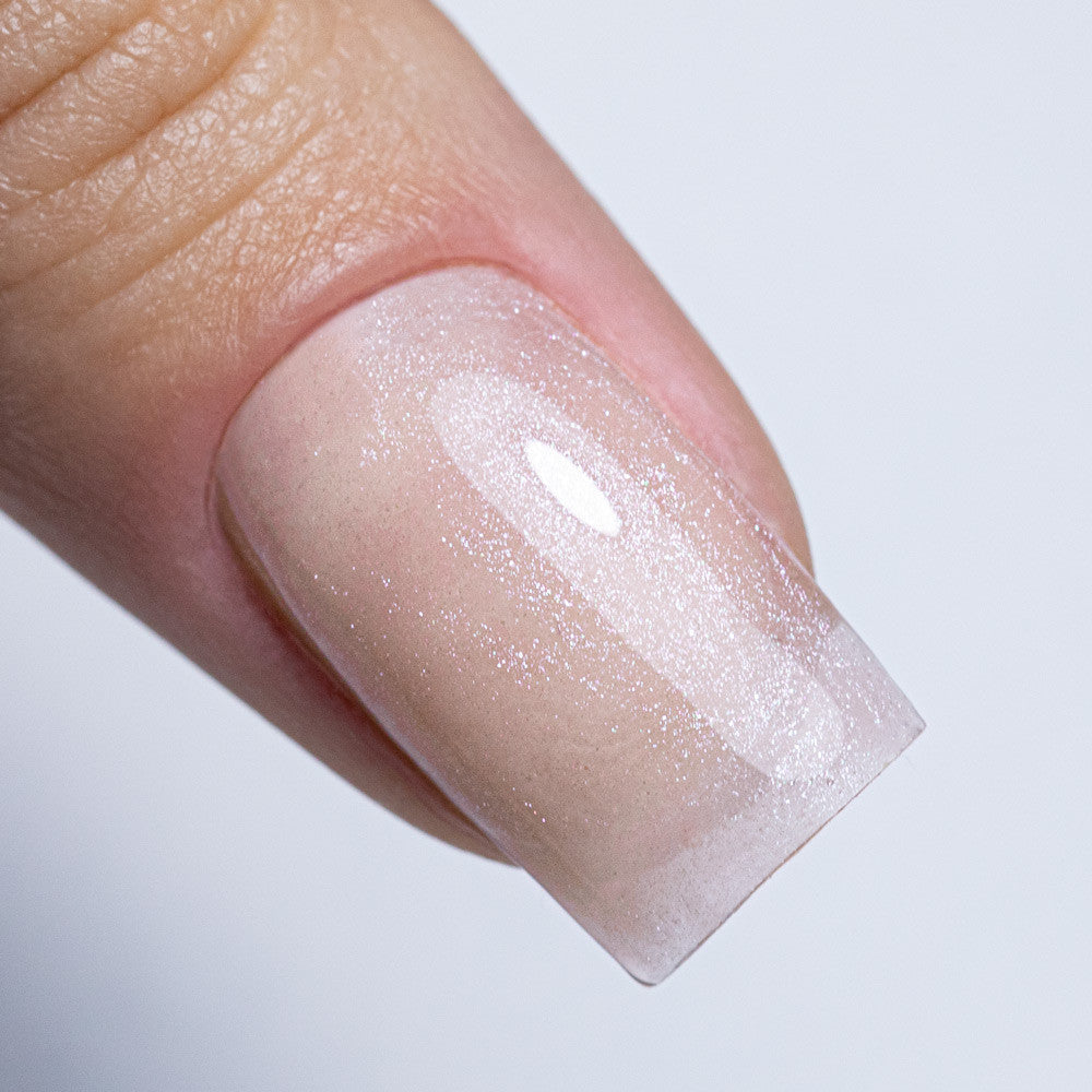 Rubber Base Gel BIAB - 07 - Peach Bling