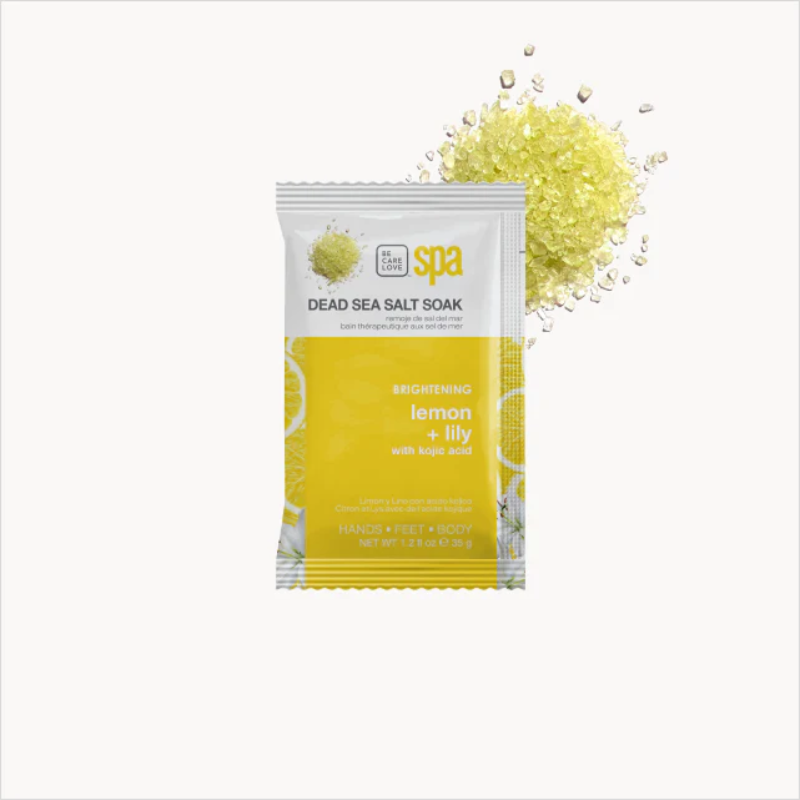 SPA Set - Lemon + Lily Salt Soak