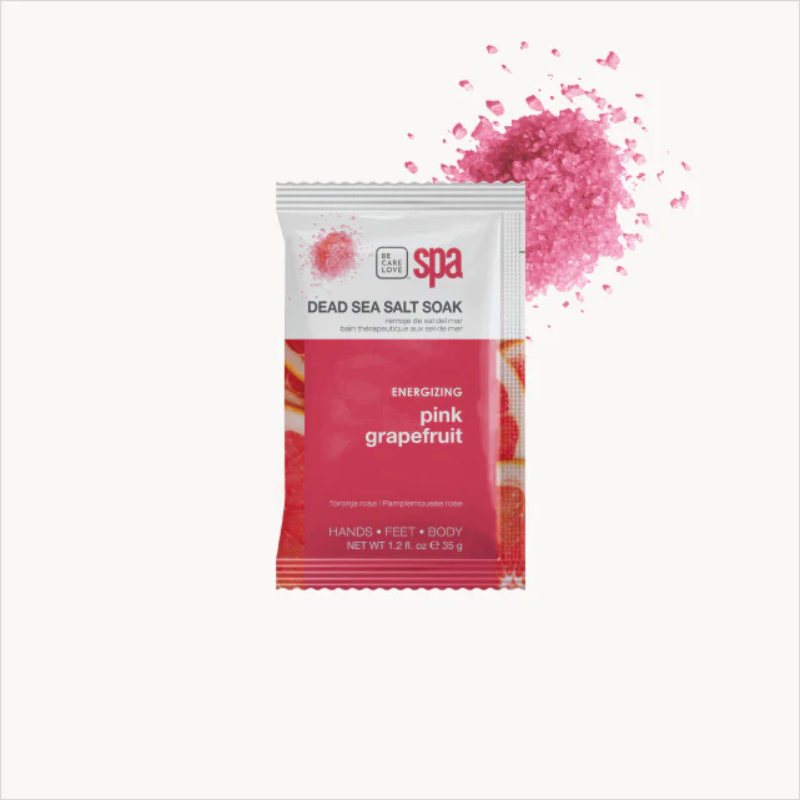 SPA Set - Pink Grapefruit dead sea salt soak