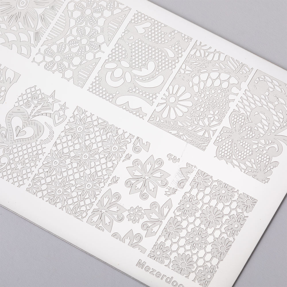 Stamping plate Mezerdoo_B1.2-Easy-Nails