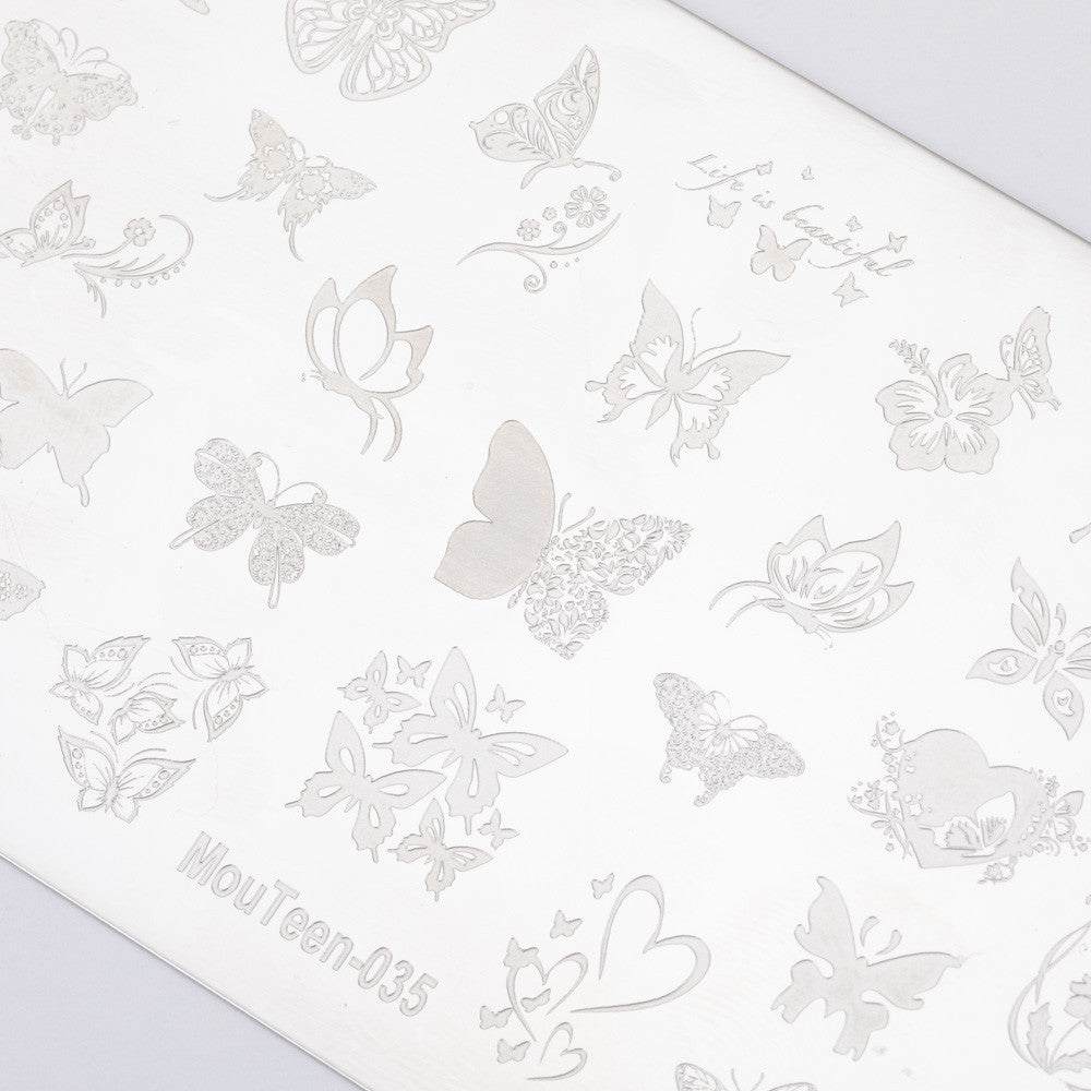 Stamping plate Mouteen-035.2 Easy Nails